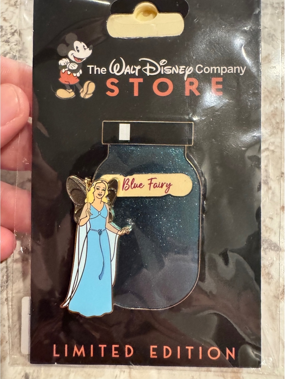 D23 DEC Disney Pin The Color Shades Of Magic Paint Blue Fairy LE 400 Pinnochio
